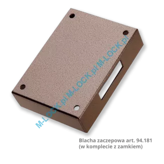 MOTTURA 34.353 zamek z ryglem wydłużonym - 2