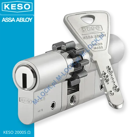 KESO 2000S Omega 35/45ZN (80 mm), wkładka patentowa