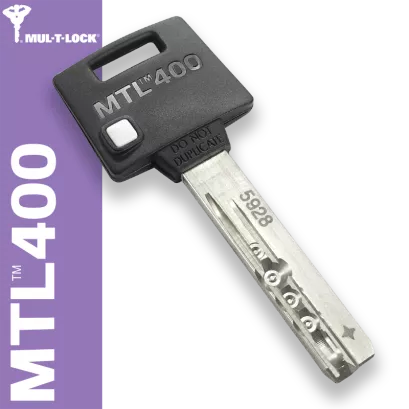 MUL-T-LOCK MTL 400 / Classic PRO, dorobienie klucza do karty (profil 5928, 2928, 3828, 2838)