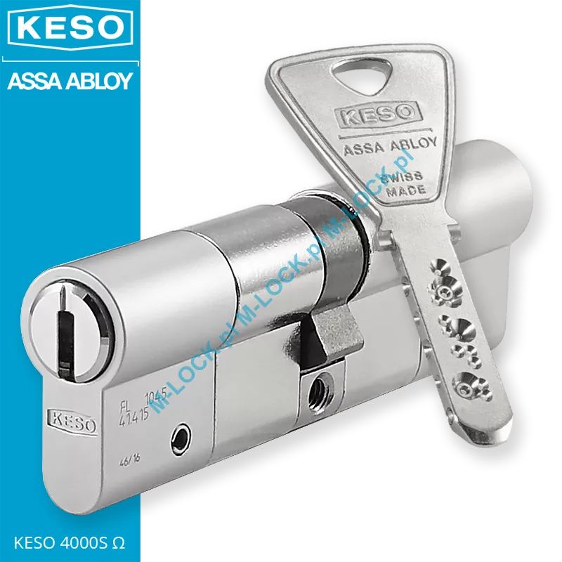 KESO 4000S Omega A.505 50/50NN (100 mm), wkładka patentowa