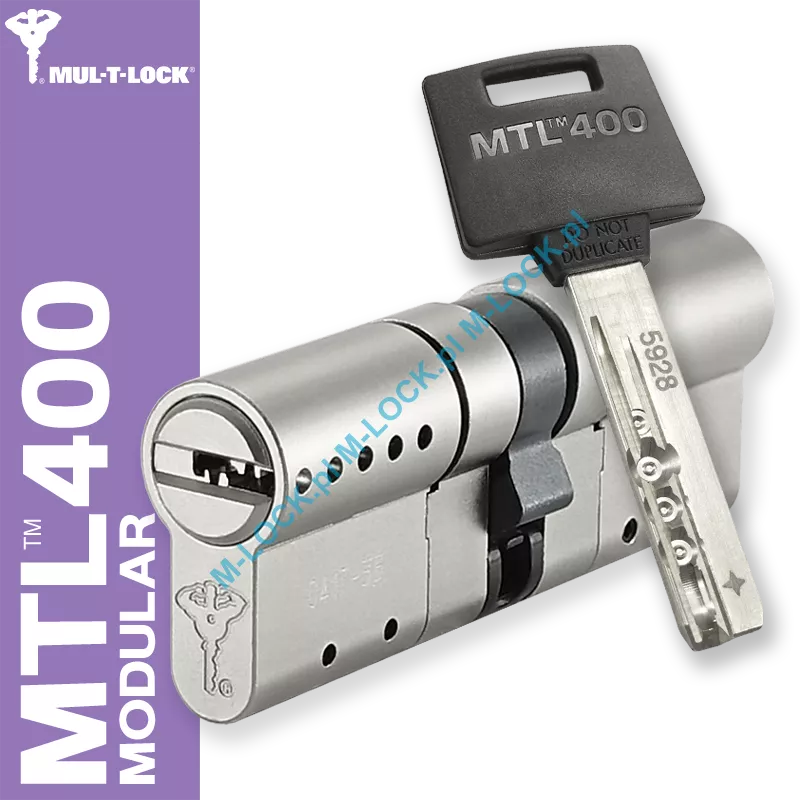 MUL-T-LOCK MTL 400 Modular / Classic PRO 43/43NN (86 mm), wkładka patentowa