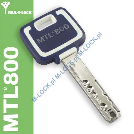 MUL-T-LOCK MTL 800, dorobienie klucza do karty