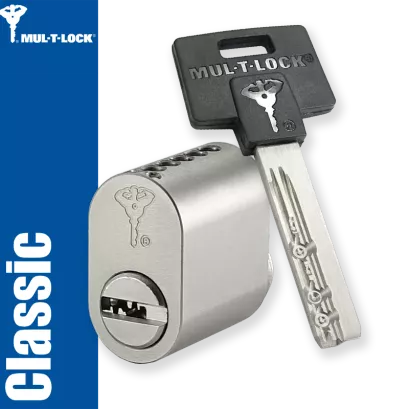 MUL-T-LOCK Classic 601N, cylinder owalny (skandynawski), zewnętrzny