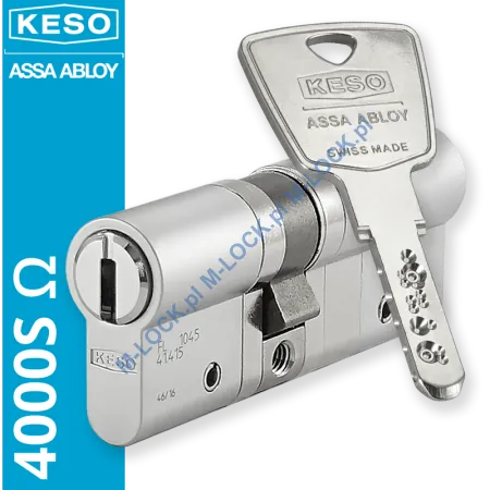 KESO 4000S Omega 35/45NN (80 mm), wkładka patentowa