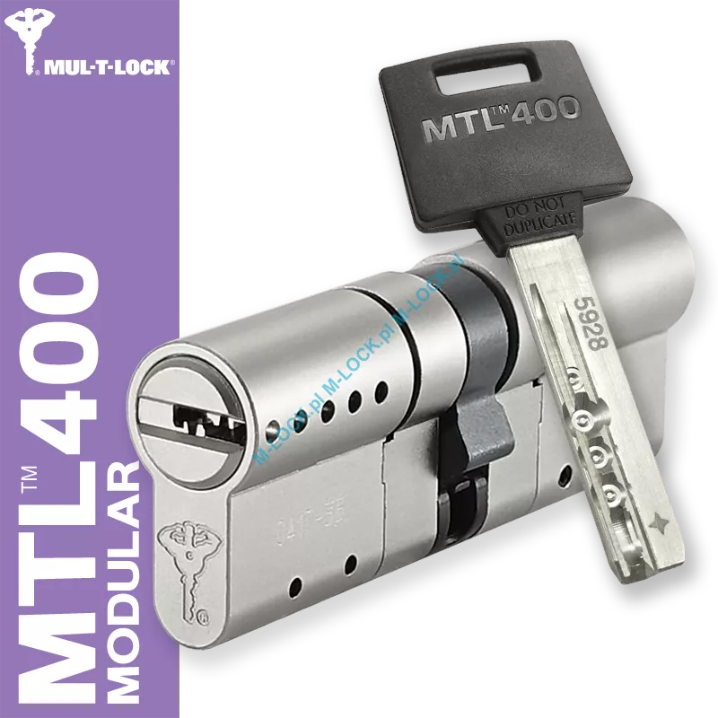 MUL-T-LOCK MTL 400 Modular / Classic PRO 45/45NN (90 mm), wkładka patentowa