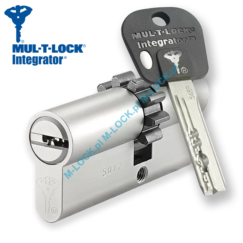 MUL-T-LOCK Integrator 31/40ZN (71 mm), wkładka patentowa