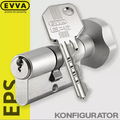 EVVA EPS BLOK - wkładka patentowa z pokrętłem (konfigurator)