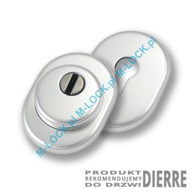 Szyld antywłamaniowy PROTECTOR AF-0138-AAd, dierre/chrom matowy