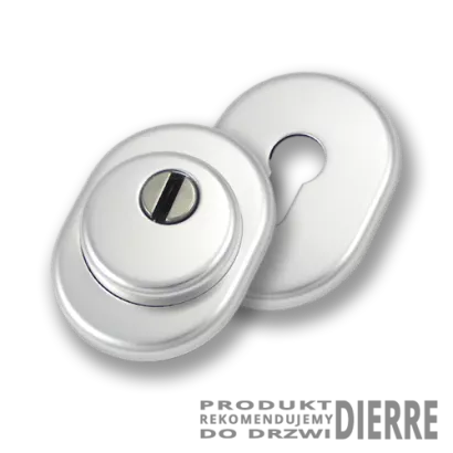 Szyld antywłamaniowy PROTECTOR AF-0138-AAd, dierre/chrom matowy