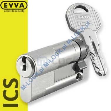 EVVA ICS 0/57NN (66 mm), półwkładka patentowa