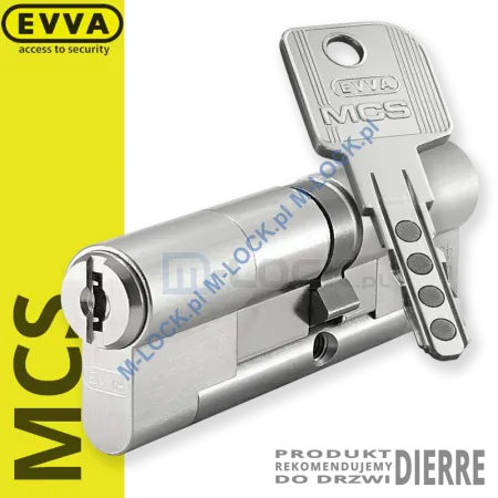 EVVA MCS 41/51NN (92 mm), wkładka patentowa do drzwi Dierre