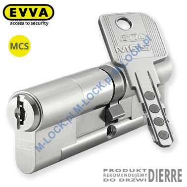 EVVA MCS 41/51NN (92 mm), wkładka patentowa do drzwi Dierre