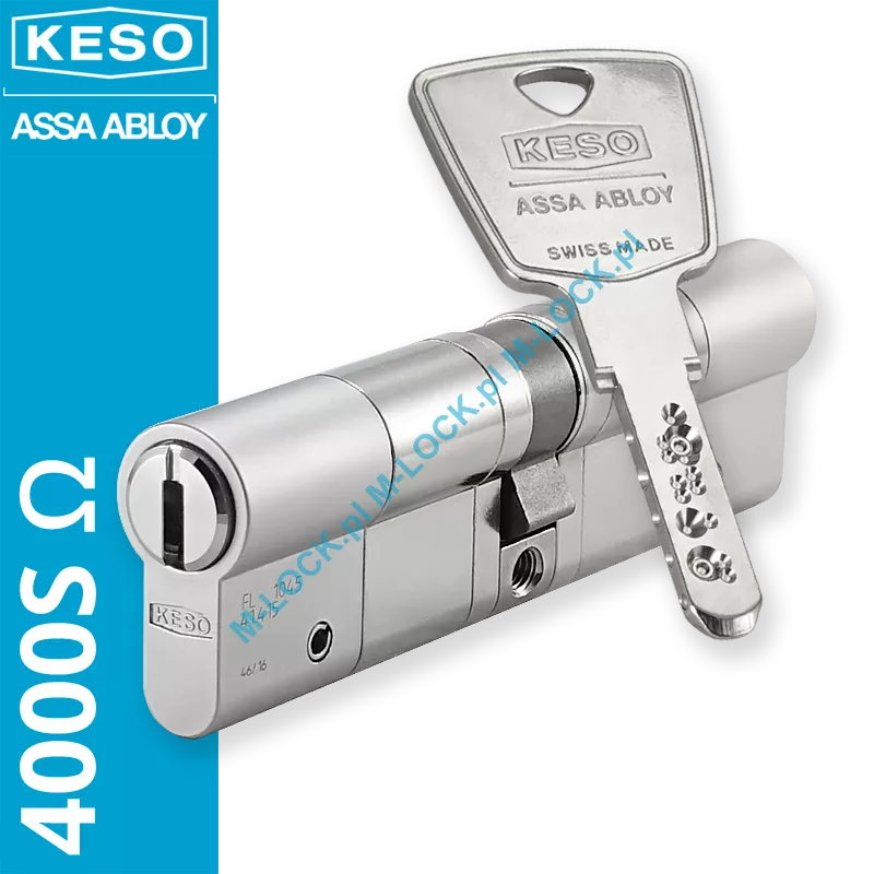 KESO 4000S Omega 55/55NN (110 mm), wkładka patentowa