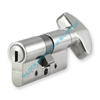 KESO 10RS Omega 30/30G2NN (60 mm), wkładka patentowa z pokrętłem - 2