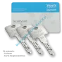 KESO 10RS Omega 30/30G2NN (60 mm), wkładka patentowa z pokrętłem - 4