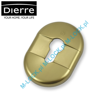 Dierre GIUGIARO, rozeta na wkładkę, (brąz anodowany)