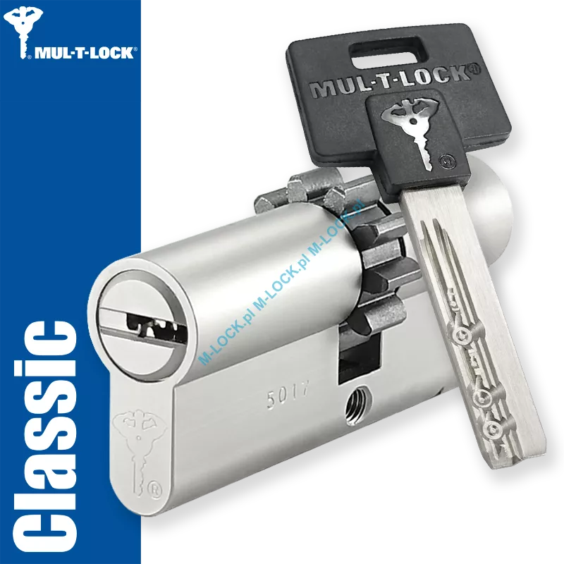 MUL-T-LOCK Classic 31/40ZN (71 mm), wkładka patentowa