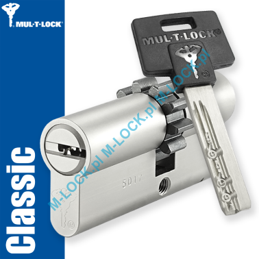 MUL-T-LOCK Classic 31/40ZN (71 mm), wkładka patentowa