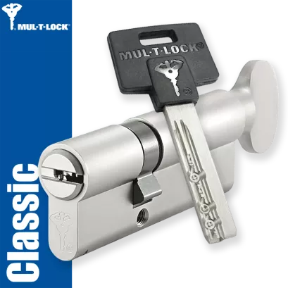 MUL-T-LOCK Classic 31/50G1NN (81 mm), wkładka patentowa z pokrętłem