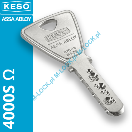 KESO 4000S Omega (A.505), dorobienie klucza do karty