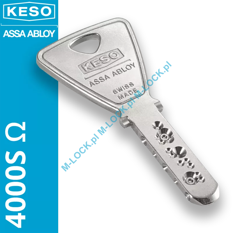 KESO 4000S Omega (A.505), dorobienie klucza do karty