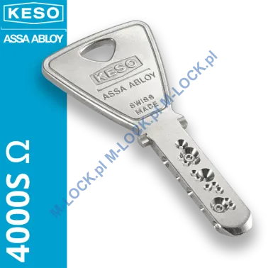 KESO 4000S Omega (A.505), dorobienie klucza do karty