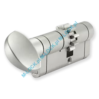 MOTTURA Champions PRO 31/41G1ZN (72 mm), wkładka patentowa z pokrętłem do drzwi WITEX Super-Lock - 3