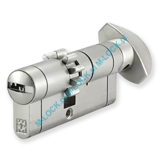 MOTTURA Champions PRO 31/41G1ZN (72 mm), wkładka patentowa z pokrętłem do drzwi WITEX Super-Lock - 2