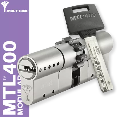 MUL-T-LOCK MTL400 Modular 33/48ZN (81 mm), wkładka patentowa do drzwi WITEX Super-Lock