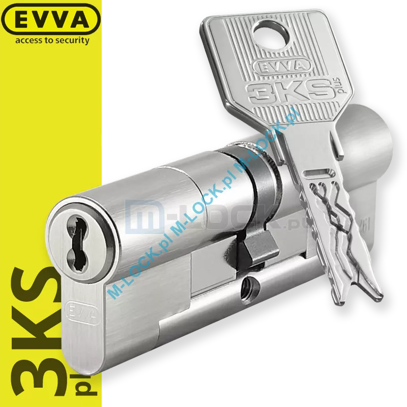 EVVA 3KSplus 46/46NN (92 mm), wkładka patentowa
