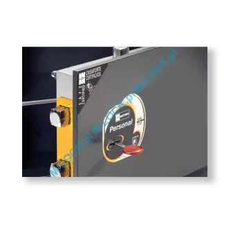 MOTTURA 11.1220 PERSONAL sejf ścienny z zamkiem kluczowym (16 l) - 4