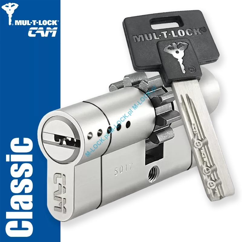 MUL-T-LOCK Classic CAM 31/40ZN (71 mm), wkładka patentowa