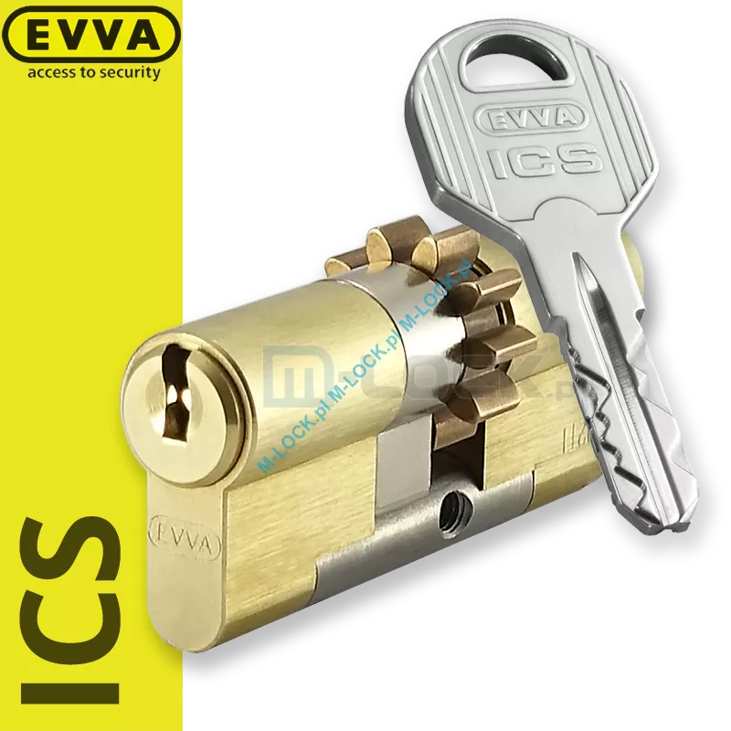 EVVA ICS 31/41ZM (72 mm), wkładka patentowa do drzwi WITEX Super-Lock
