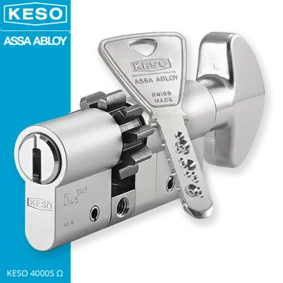 KESO 4000S Omega A.505 30/40G2ZN (70 mm), wkładka patentowa z pokrętłem