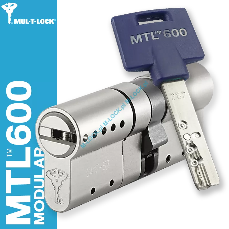 MUL-T-LOCK MTL 600 Modular / Interactive+ 33/43NN (76 mm), wkładka patentowa