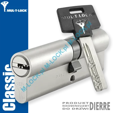 MUL-T-LOCK Classic 40/50NN (90 mm), wkładka patentowa do drzwi Dierre