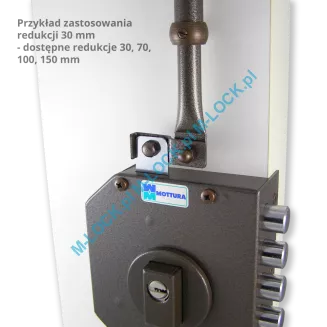 MOTTURA 99.138/100mm, redukcja do zamków rozporowych - 2