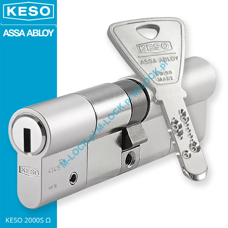 KESO 2000S Omega 50/50NN (100 mm), wkładka patentowa