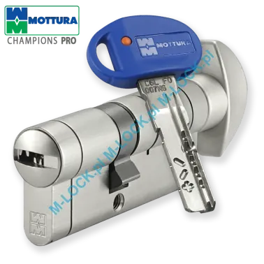 MOTTURA Champions PRO 31/41G1NN (72 mm), wkładka patentowa z pokrętłem