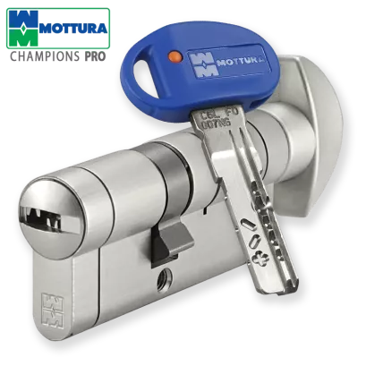 MOTTURA Champions PRO 31/41G1NN (72 mm), wkładka patentowa z pokrętłem