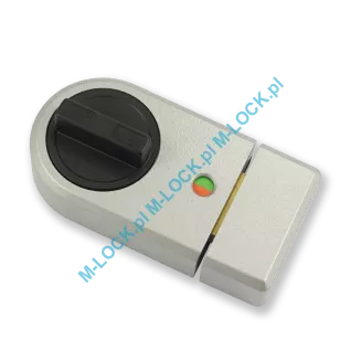 IKON 9131 (Assa-Abloy), zamek nawierzchniowy (kolor: srebrno-szary), bez cylindra - 2