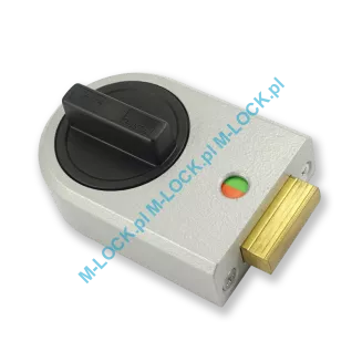 IKON 9131 (Assa-Abloy), zamek nawierzchniowy (kolor: srebrno-szary), bez cylindra - 6