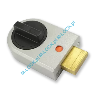 IKON 9131 (Assa-Abloy), zamek nawierzchniowy (kolor: srebrno-szary), bez cylindra - 7