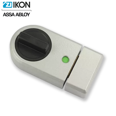 IKON 9131 (Assa-Abloy), zamek nawierzchniowy (kolor: srebrno-szary), bez cylindra