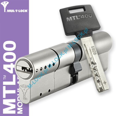 MUL-T-LOCK MTL 400 Modular / Classic PRO 48/53NN (101 mm), wkładka patentowa