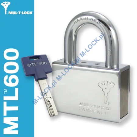 MUL-T-LOCK MTL600 C13, kłódka hartowana