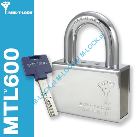 MUL-T-LOCK MTL600 C13, kłódka hartowana