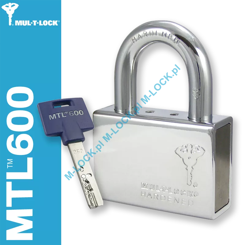 MUL-T-LOCK MTL600 C13, kłódka hartowana