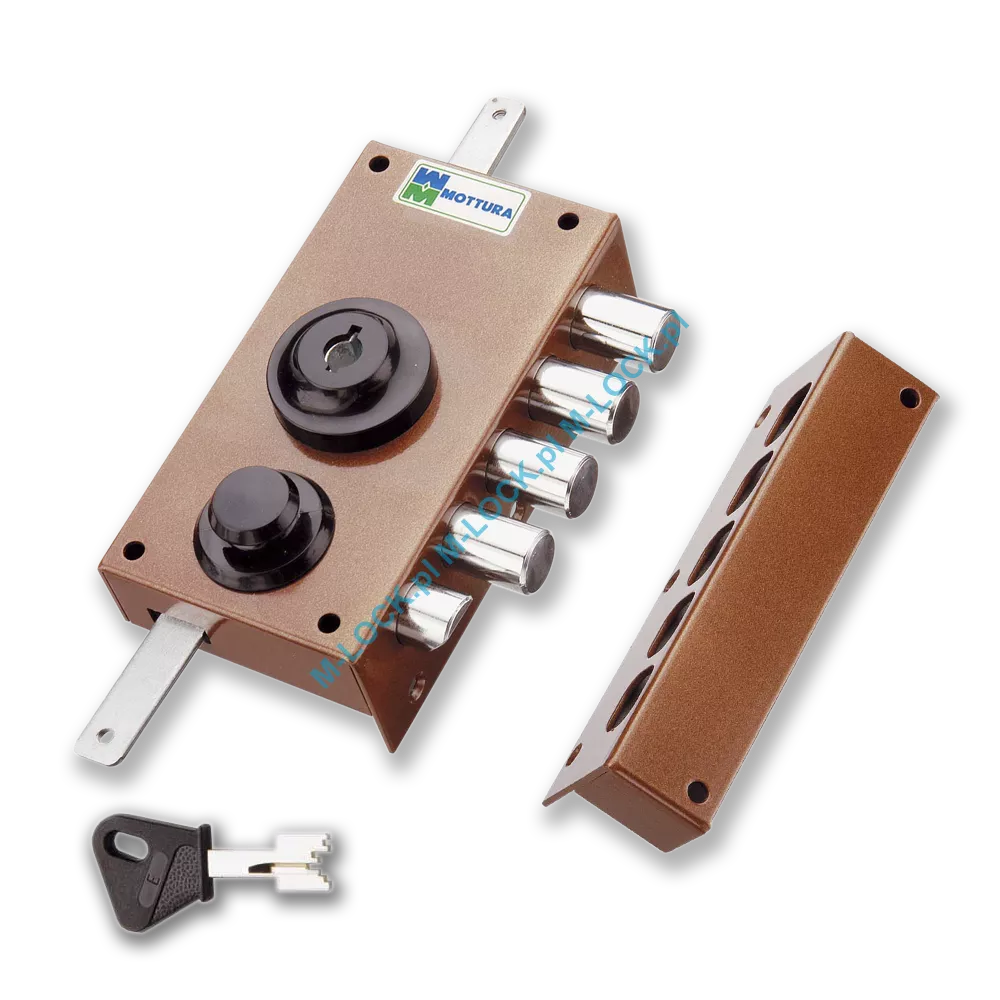 MOTTURA 30.436 zamek rozporowy na klucz typu POMPA z zatrzaskiem