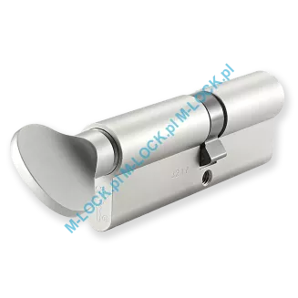 MUL-T-LOCK Classic 40/50G1NN (90 mm), wkładka patentowa z gałką do drzwi Dierre - 4